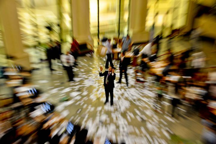 Stock exchange: Photo by Ahmad Nawawi, CC via Flickr.
