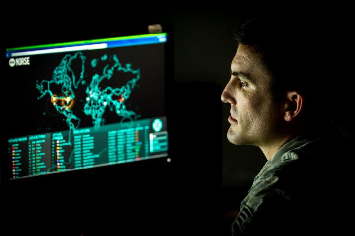 Cyber warfare. Photo by US Air Force, CC via Flickr