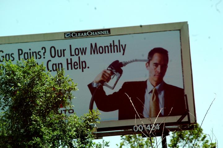 High gas prices, Flickr photo by Steve Baker