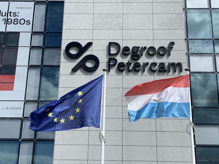 Degroof Petercam's offices in Luxembourg. Photo: IO.