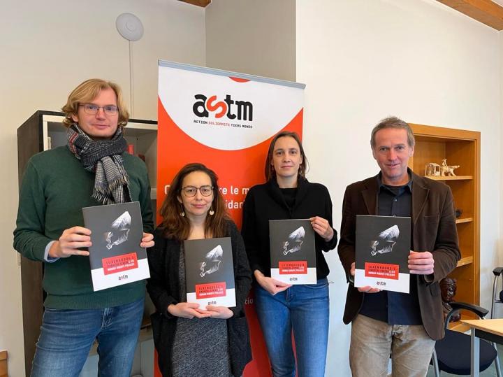 ASTM presents its human rights report. Photo: ASTM.