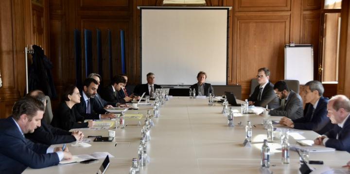 Luxembourg's Finance Minister Yuriko Backes met with the IMF delegation last week. Photo: Luxembourg Finance Ministry.