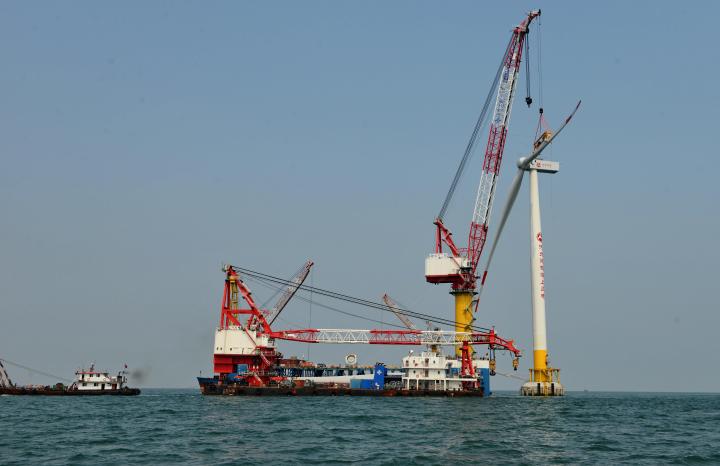 China offshore windfarm