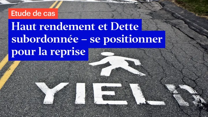 High Yield &amp; Subordinated Debt : des possibilités de revenus élevés