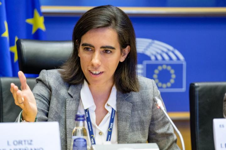 MEP Isabel Benjumea, rapporteur on the EU AIFMD and Ucits reviews. Photo: EP.