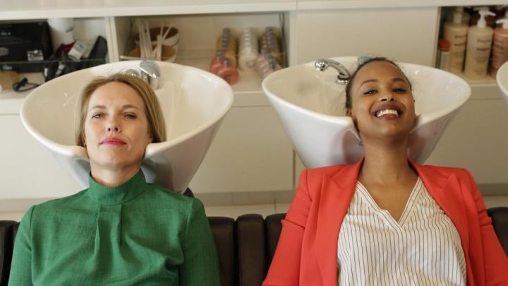 Mai-Britt Rasmussen, Marketing Director et Mumina Hassan, Human Resources chez L’Oreal