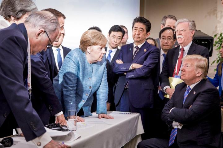 Merkel vs. Trump