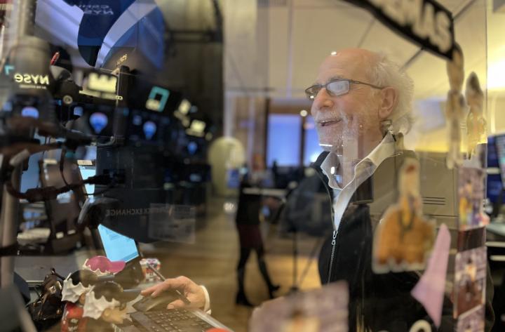 Peter Tuchman, the self-proclaimed 'Einstein of Wall Street'. Photo: IO.