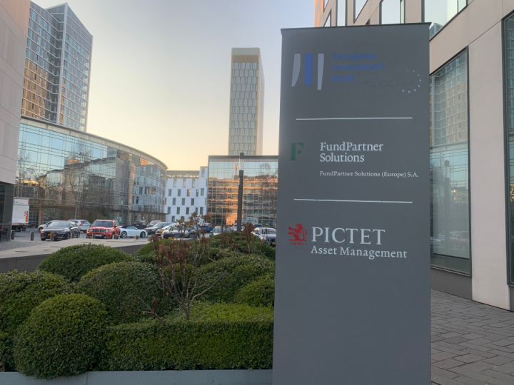Pictet Asset Management has an office on the Kirchberg Plateau in Luxembourg. Photo: IO