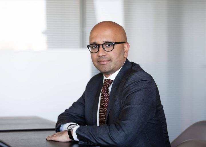 Reji Vettasseri, lead portfolio manager at Decalia. Photo: Decalia.