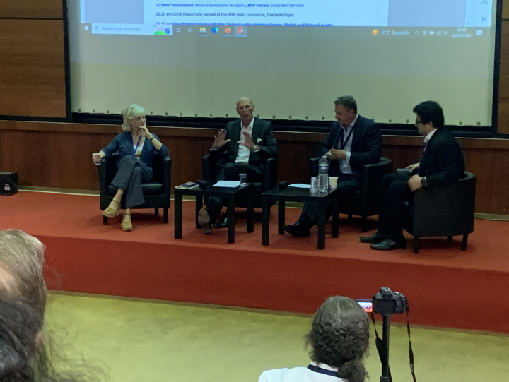 World Pensions Council panel in Paris, with Gert Dijkstra, senior managing director at APG.
