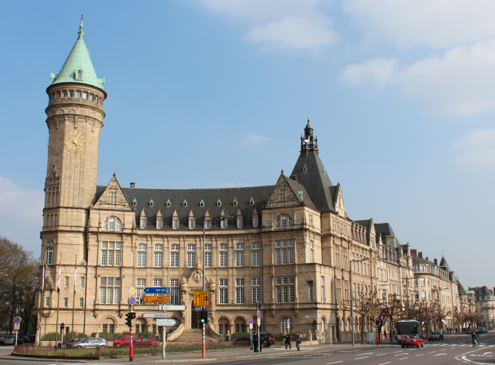 The BCEE/Spuerkees head office in the centre of Luxembourg. Photo: BCEE.