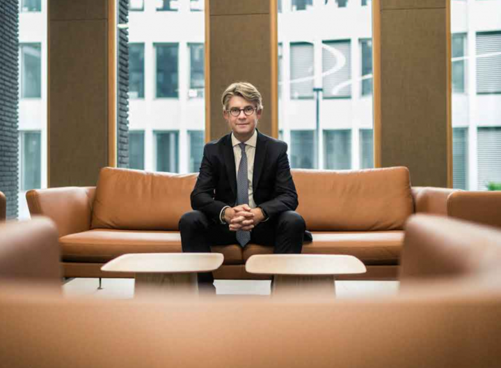 Marco Zwick, director of investment fund supervision at the CSSF. Photo: Luxembourg for Finance.