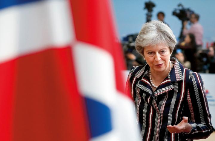 Britain's Prime Minister Theresa May