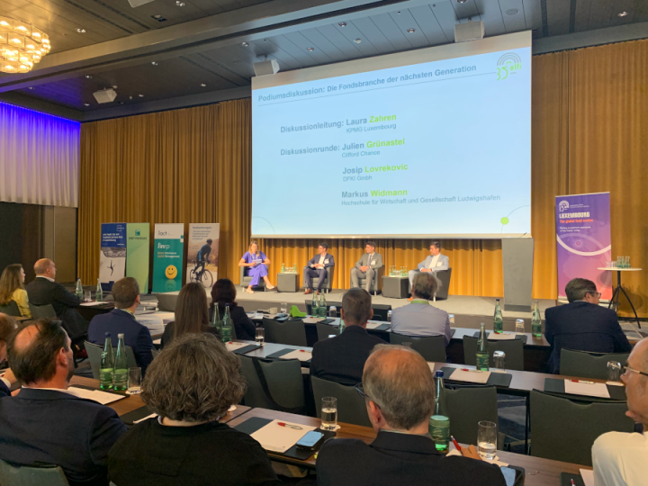 The ALFI Roadshow in Frankfurt attracted some 300 people on Wednesday.
