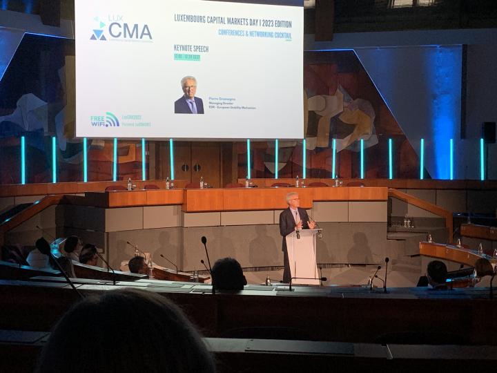 Pierre Gramegna, managing director of the European Stability Mechanism.