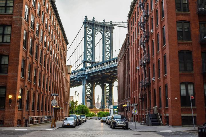 Brooklyn Bridge in New York. Photo via Unsplash.
