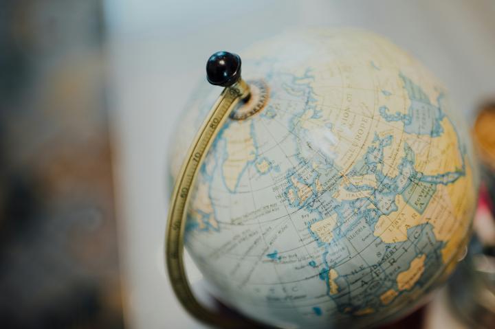 Wereldbol Unsplash
