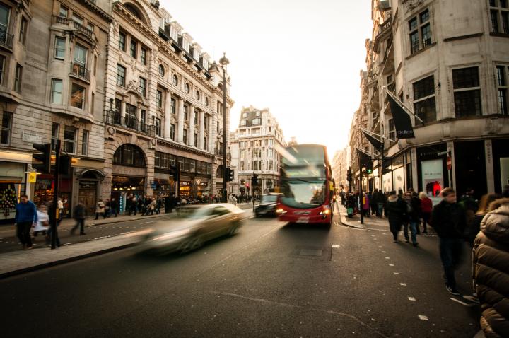 Straatbeeld Londen