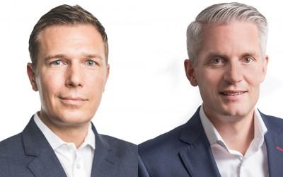 Philipp Mueller (L) and Daniel Perroud (R), Blue Orchard
