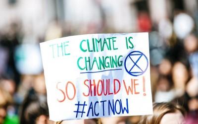 Climate protest image