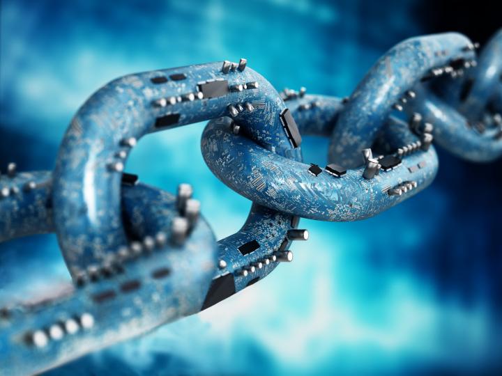 Blockchain and distributed ledger technology (DLT). Image via iStock.