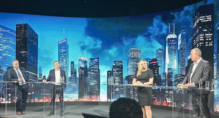 A AML/KYC debat at the ALFI private assets conference.