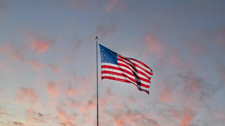 U.S. flag. Photo via Unsplash.