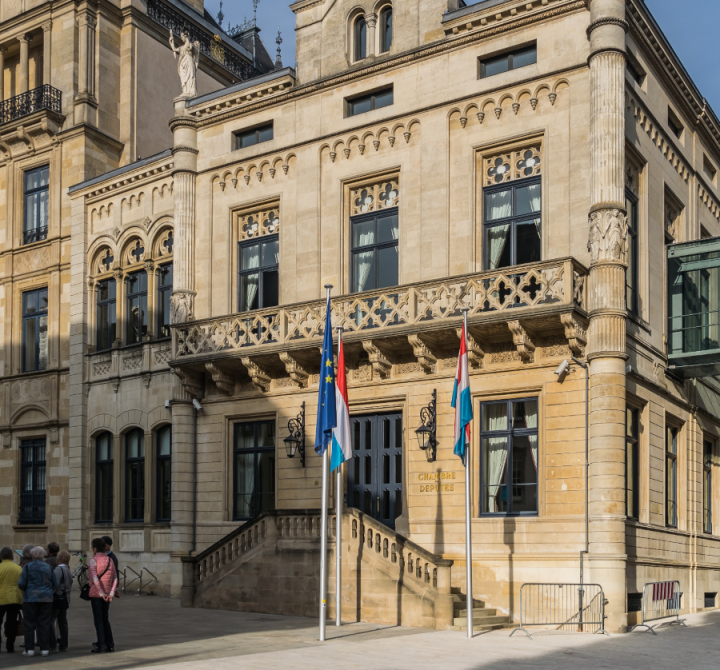 Luxembourg's parliament is the 60-seat Chambres de Deputees. Photo: Wikimedia CC-BY-2.0.