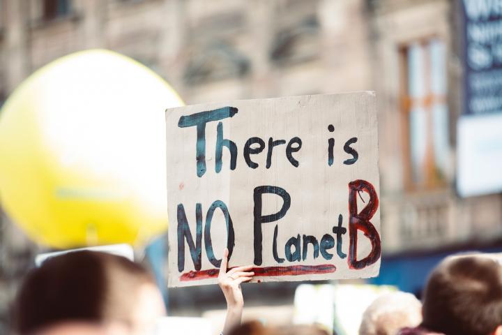 There is no planet B. Photo by Markus Spiske via Unsplash CC BY 2.0