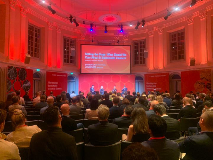 The Morningstar Sustainable Investing Summit in Amsterdam. Photo: IO.