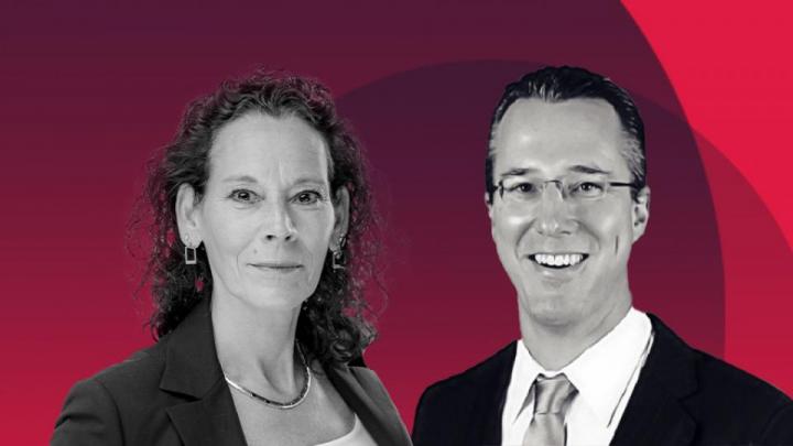 Tom Loonen and Jan Saalfrank of Pinsent Masons. Image: IO.