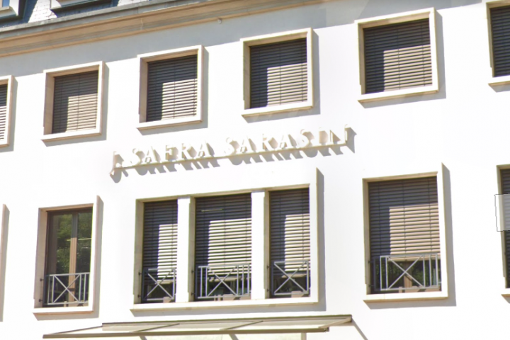 Google Street View. J Safra Sarasin in Luxembourg