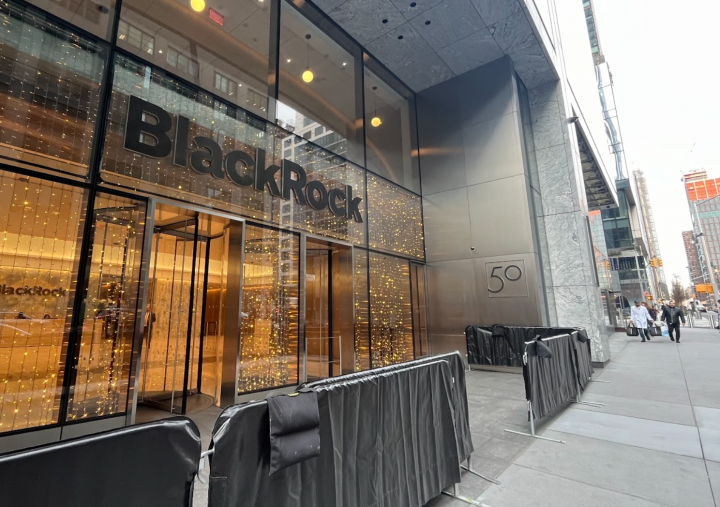 BlackRock's headquarters in New York.