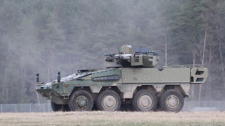 A German-made infantry reconaisance vehicle. Photo by Rheinmetall AG.