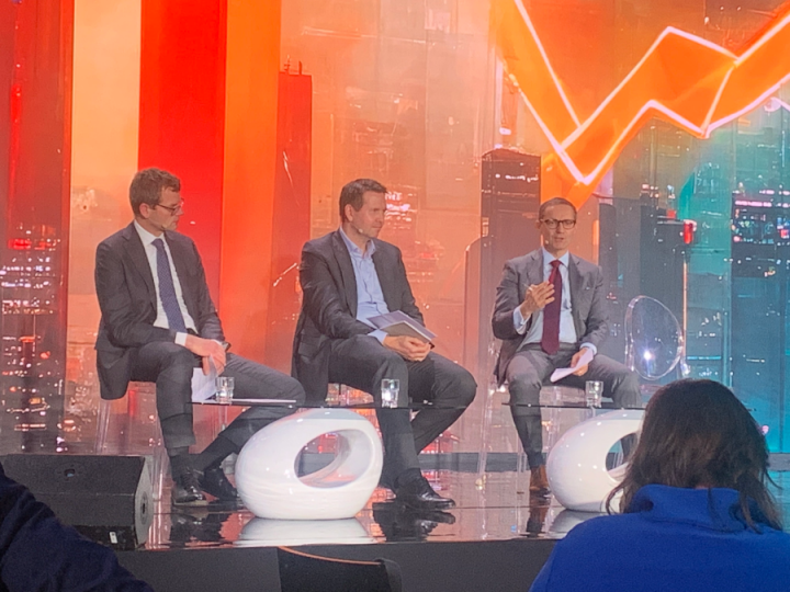 The tax panel at the ALFI conference in March 2023.