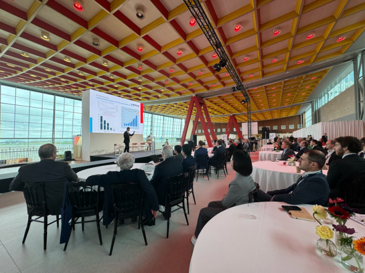 The 2024 Trends Investment Summit took place at the Brussels airport's Sky Hall conference centre.