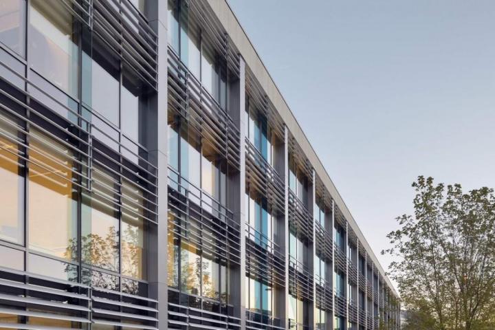Blackstone's new office is located in the Vertigo Polaris building. Photo: Immobel.