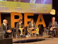 Amine Benmoussa (Karista VC), David Buyck (Buyck Family Advisory Office), Benjamin Sabatier (Sofina), Luis Galveias (LPEA)